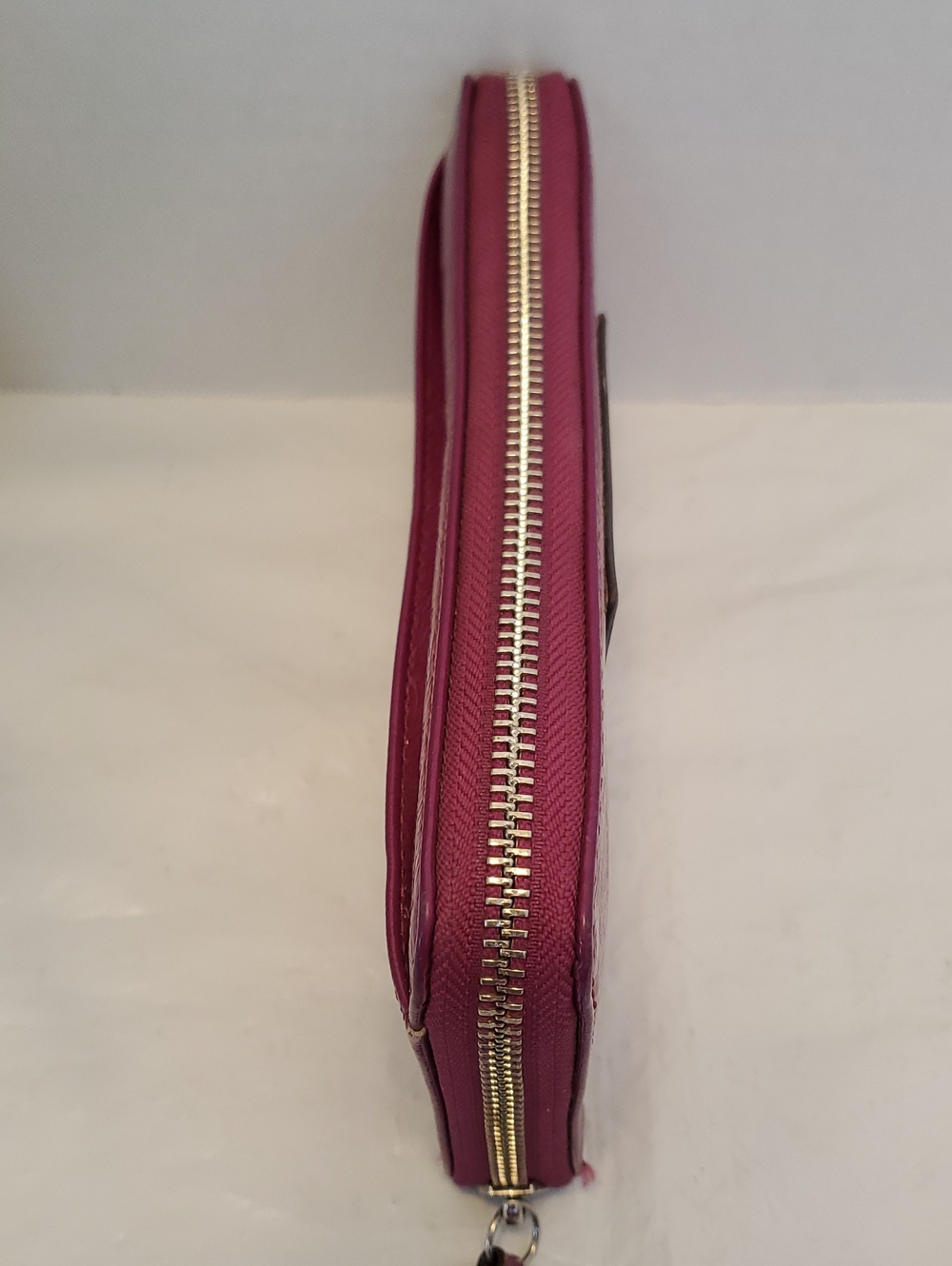 Coach Poppy Patent Zip-Around Leather Wallet - Picture 4 of 8